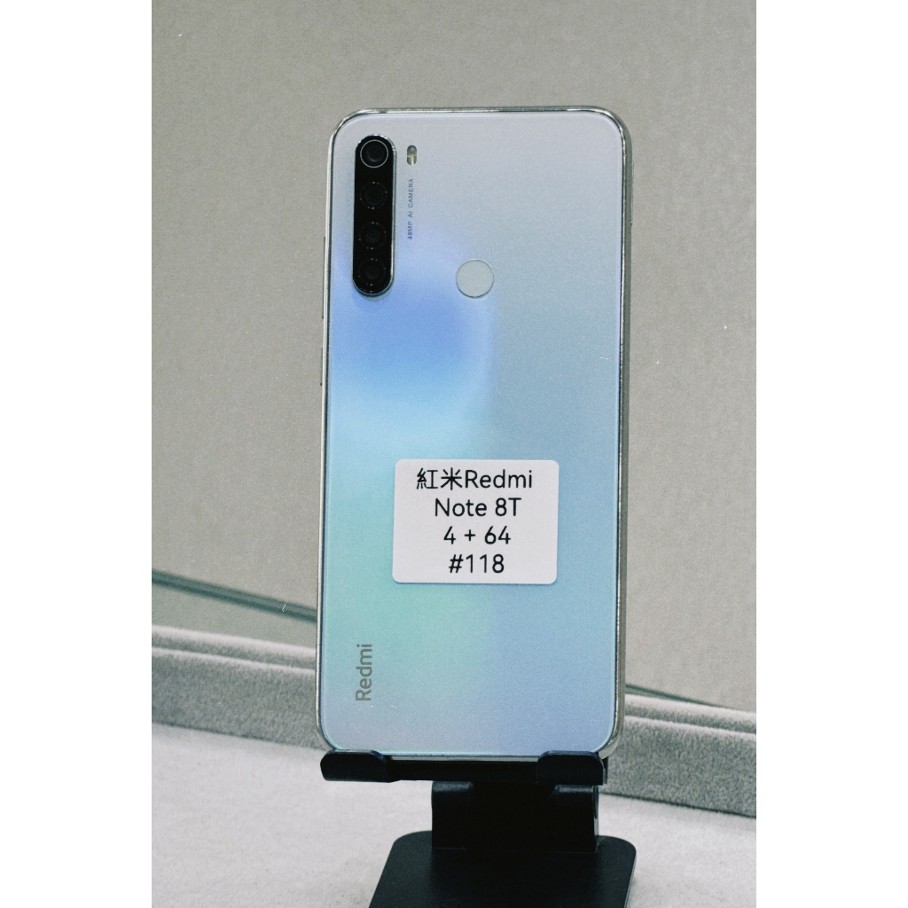 小米 Note 8T 3+32G 星際藍 6.3吋 NFC 低藍光 獨立三卡插槽 Redmi 紅米 台東#118