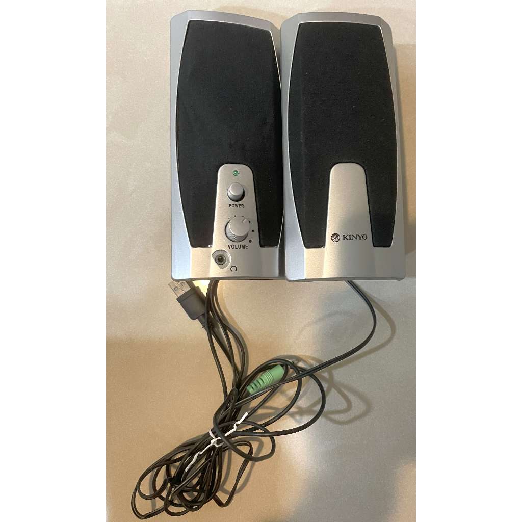二手KINYO 耐嘉 USB多媒體音箱 電腦喇叭 1組 US-192