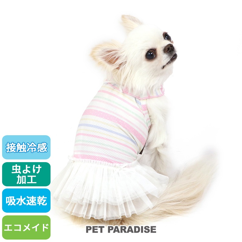 【PET PARADISE】寵物蕾絲涼感洋裝 (3S/SS/DS/S)｜PP 2023接觸涼感 COOLMAX
