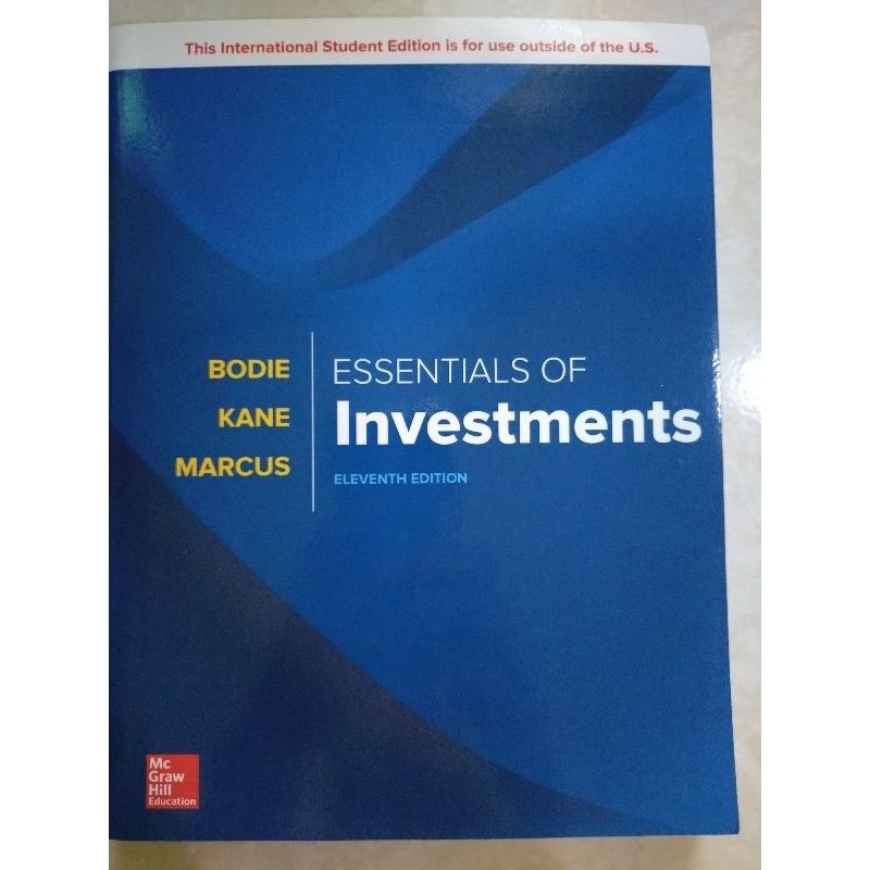 投資學 第十一版 essentials of investments