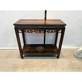 ~中古傢俱推薦 二手家電推薦宏品二手傢俱GT331BD*雞翅木長桌*原木傢俱 泡茶桌 原木椅 紅木組椅 長凳子 花架