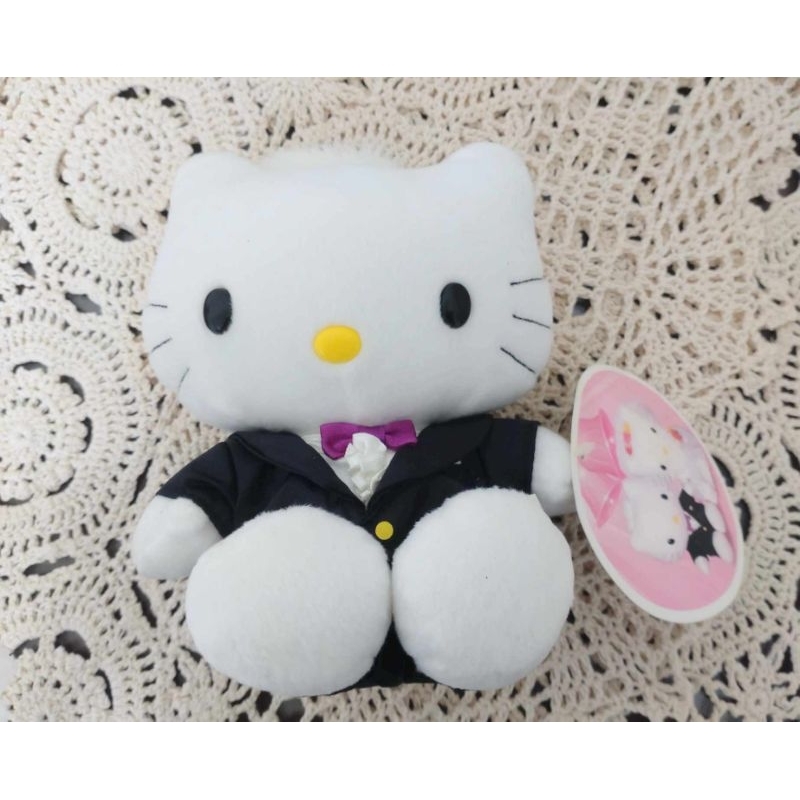 全新 現貨😉日本 三麗鷗正版授權♥️1999年 麥當勞 限定 Hello Kitty  凱蒂貓 新郎 婚紗 丹尼爾