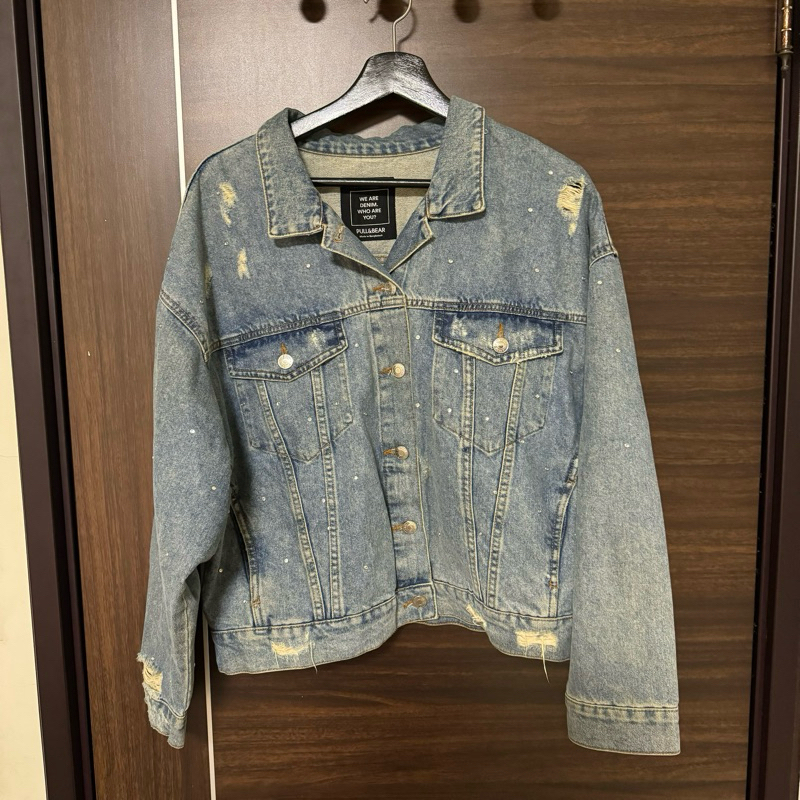 PULL&BEAR 水鑽牛仔外套
