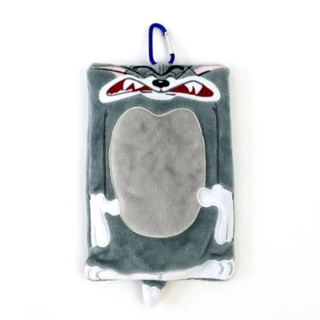BEETLE TOM 零錢包 證件夾 票卡夾 手機袋 絨毛娃娃 吊飾 扣環 壓扁 湯姆貓 傑利鼠 日本正版