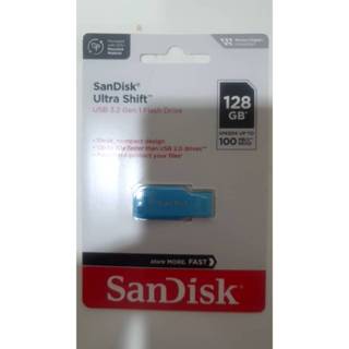 SanDisk CZ410 Ultra Shift 128GB USB3.2 隨身碟 天空藍
