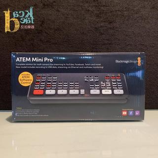 【反拍樂器】BlackMagic ATEM Mini Pro 導播機 直播機 採訪 遊戲直播 高質量 轉場 公司貨