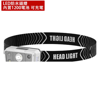 【臺灣發貨】新款 XPG揮手感應式強光警示防水頭燈 TYPE-C充電 LED強光 內建1200mah鋰電池