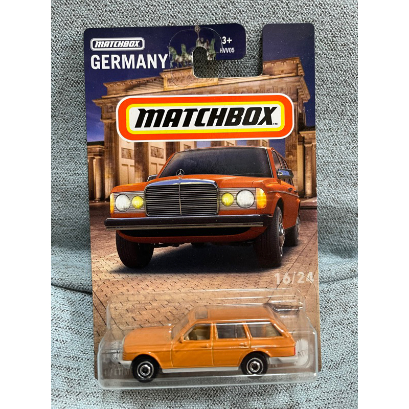 火柴盒 Matchbox  歐洲汽車系列 MERCEDES-BENZ W 123 WAGON 賓士 旅行