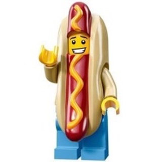 Lego 樂高 71008 13代 14號 熱狗 熱狗人 hotdog 人偶