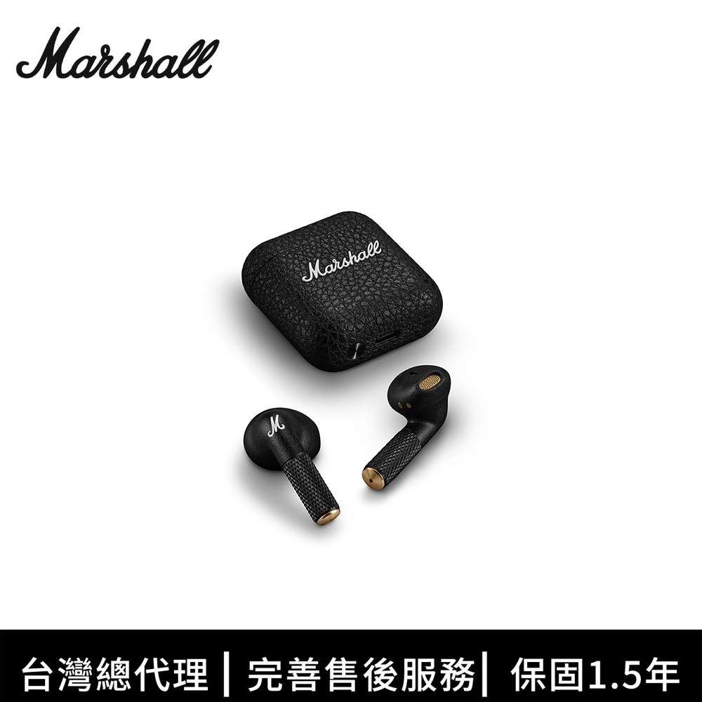Marshall Minor IV 真無線藍牙耳機-經典黑【現貨】【新品開賣】