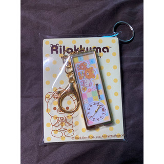拉拉熊 懶懶熊 鬆弛熊 輕鬆熊 rilakkuma 二十週年 展場限定鐘錶鑰匙圈