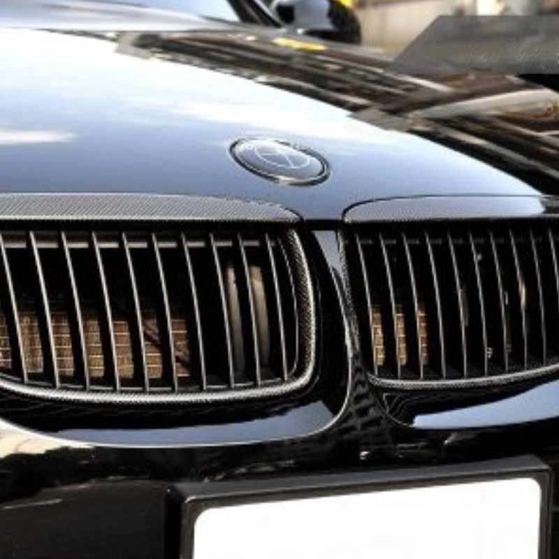 美國 AUTOTECKNIC - BMW  碳纖維水箱罩 改款前 E90/E91 3系  【YGAUTO】