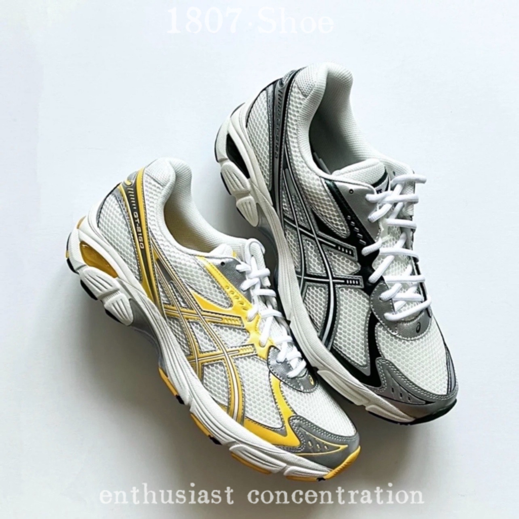 1807· KITHx Asics GT-2160男女鞋 白黄 1201A955-101 灰色 1201A955-100