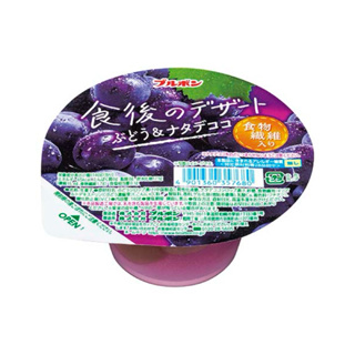 BOURBON北日本 葡萄椰果果凍140g #日本零食 特價