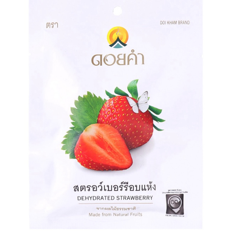 預購泰國皇家農場草莓乾 芒果乾 杏桃乾 25g