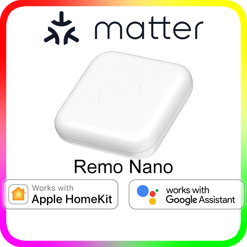 Matter 萬能紅外線遙控器，相容Homekit、Google Home，請閱讀注意事項 冷氣遙控器Remo Nano