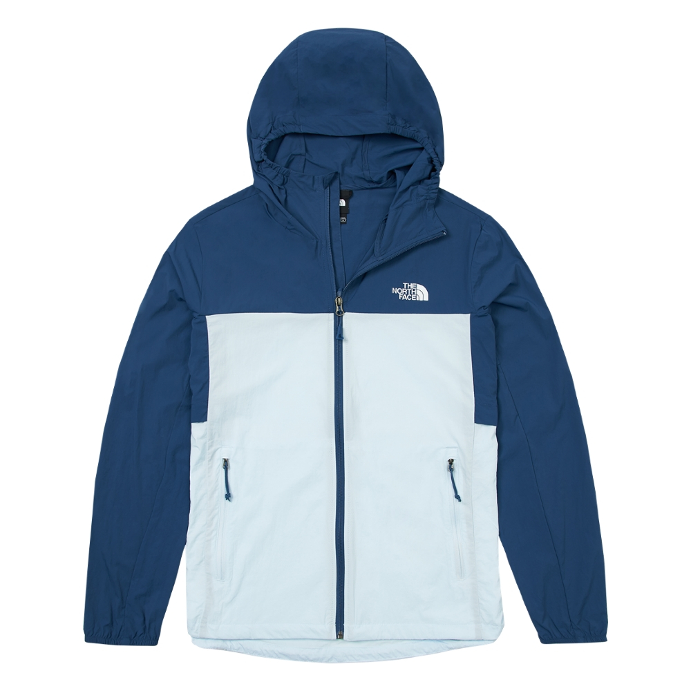 The North Face SUN CHASE WIND JACKET 拼接涼感防曬男風衣外套-NF0A87VYTOU