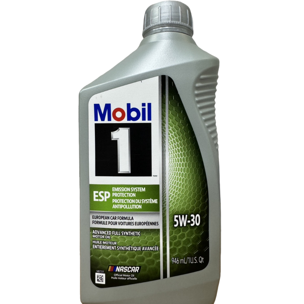 《油工坊》Mobil 1 美孚1號 ESP 5W30 美國版 節能 省油 C3 汽柴油共用 229.52 全合成
