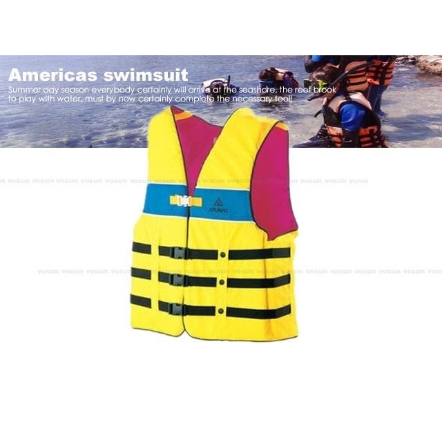 【歐都納 ATUNAS】30-40kg 救生衣-含收納袋 C款 救生圈 魚雷浮標 浮板 浮力衣 溯溪_3109A