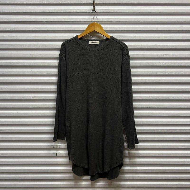 《OPMM》-[ Monkey Time ] Waffle L/S Tee