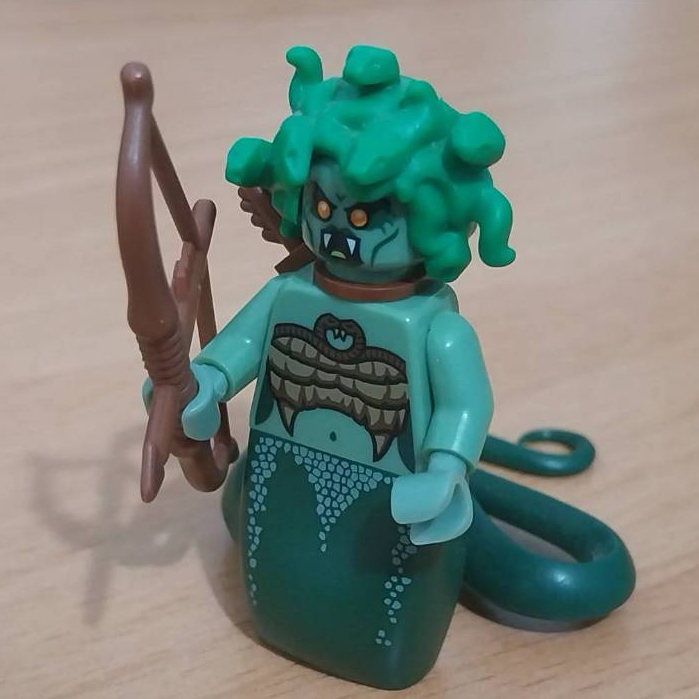 LEGO 71001 蛇髮女妖 梅杜莎 美杜莎 神話怪物 人偶