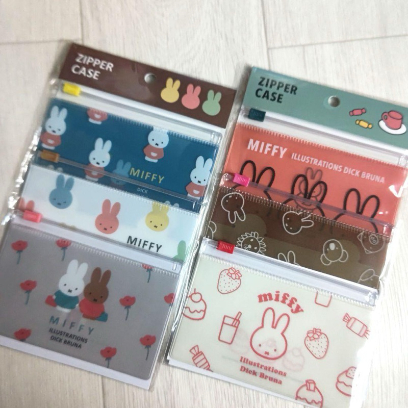 現貨供應～日本🇯🇵miffy 米飛兔 3入滿版夾鏈袋/收納袋