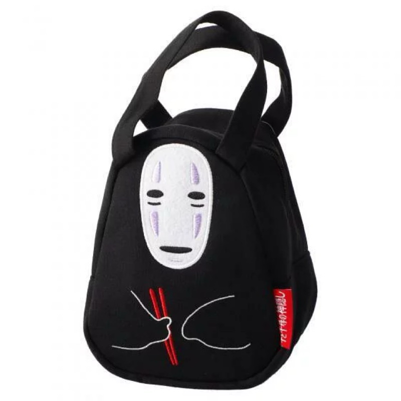 日本 吉卜力 宮崎駿系列 手提袋 便當袋 午餐袋 無臉男 黑貓 吉吉 卡西法