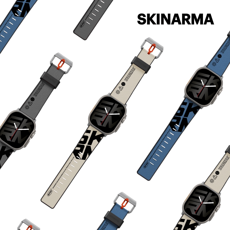 SKINARMA 日本東京 Spunk 潮風格防水錶帶 42/44/45/49mm 共用款-現貨