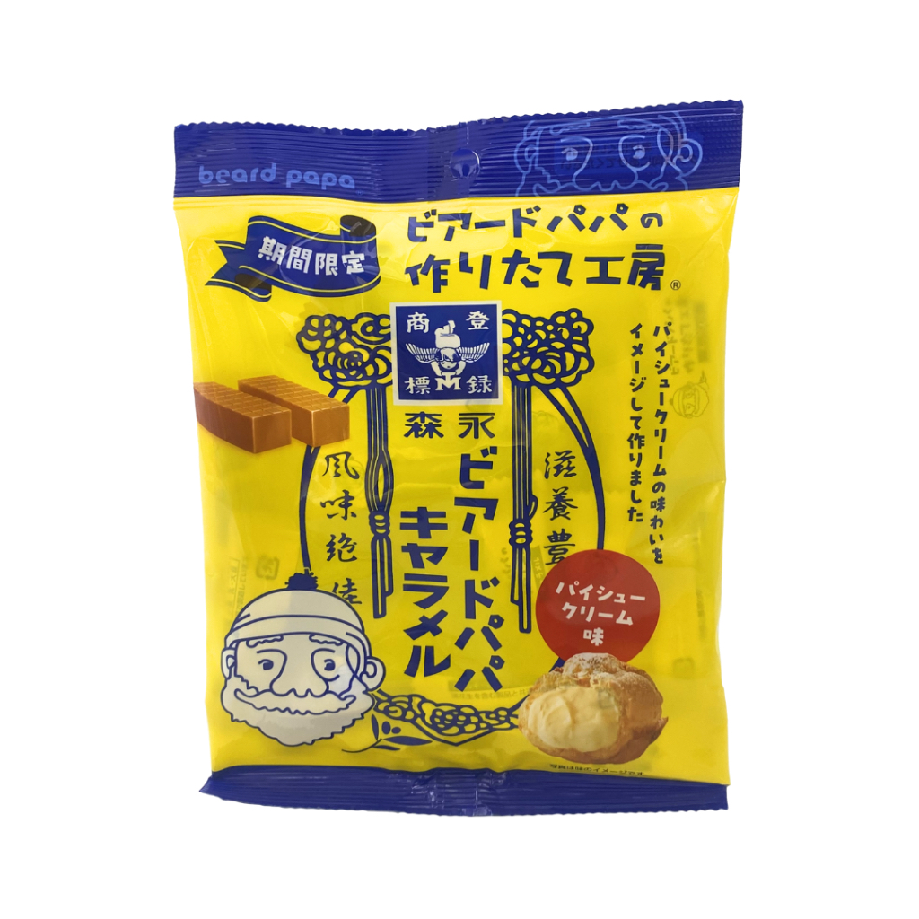 日本 MORINAGA 森永 爺爺 泡芙風味 牛奶糖 69g