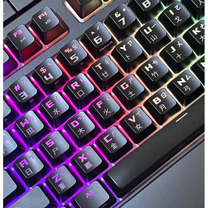 ROG STRIX FLARE RGB機械鍵盤/紅軸/附手托