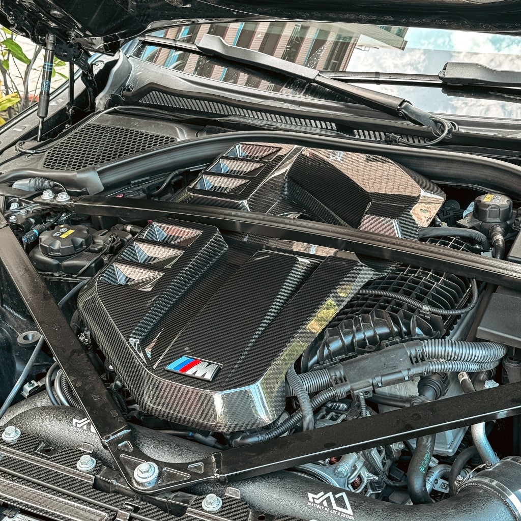 【現貨｜乾碳｜保固2年】BMW G80 G81 M3｜G82 M4 升級 乾式碳纖維 引擎飾蓋 引擎蓋 飾板 卡夢 熱壓