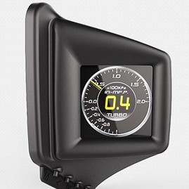 台灣現貨 A401 HUD抬頭顯示器  渦輪表  OBDII GPS固定測速照相提醒 可顯示時速 轉速 水溫 繁體版