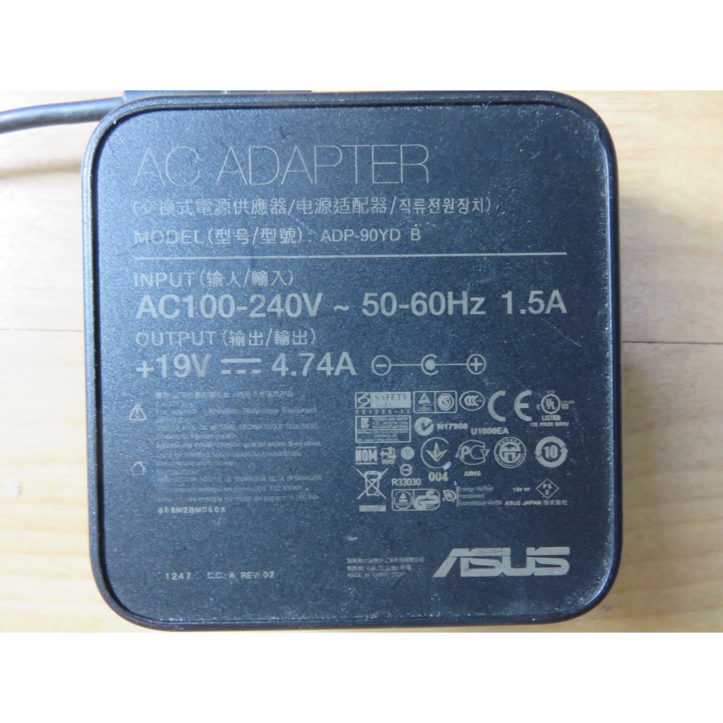 M.液晶LCD/筆記型電腦電源變壓器-19V 4.74A 外約5.5內約2.5mm 優派 宏碁 華碩 HP 直購價180