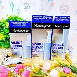 Neutrogena 露得清 肌緻新生A醇精華30ML A醇眼霜15G A醇晚霜30ML