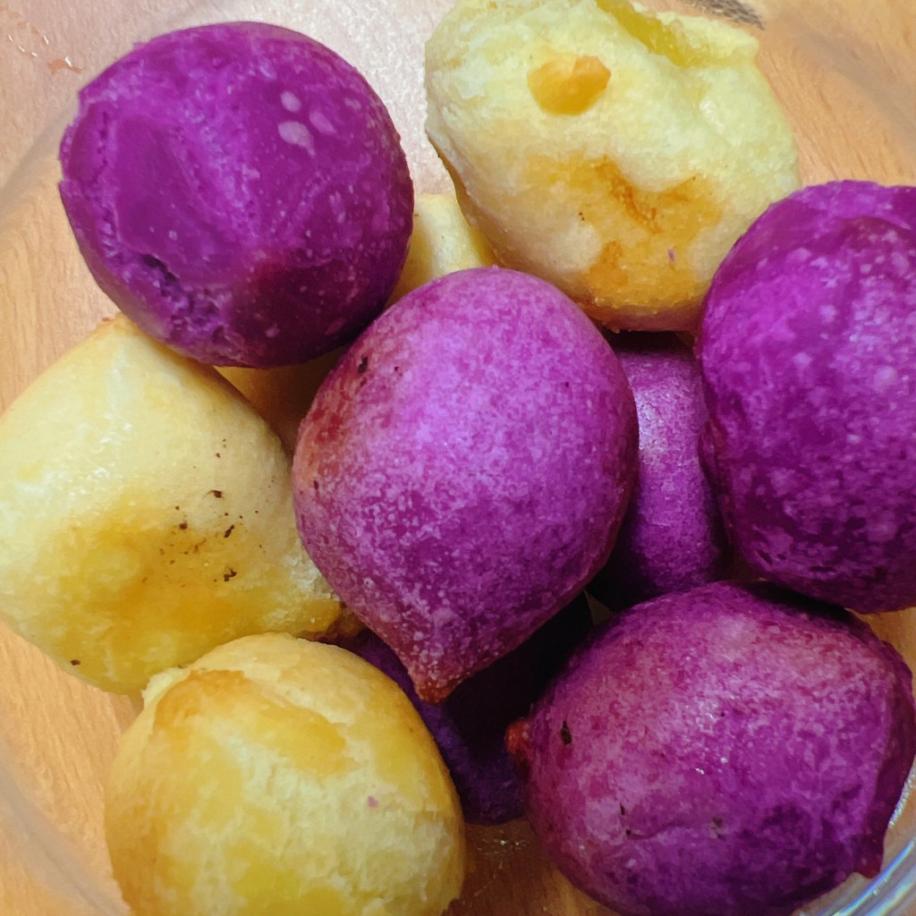 【小可生鮮】包餡地瓜球【1.8公斤/包】黃金地瓜球 紫色地瓜球 包餡QQ球 瓜瓜園  黃金QQ球 紫色QQ球