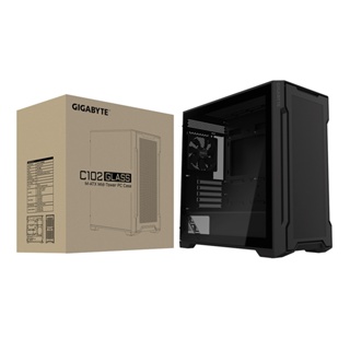 GIGABYTE技嘉 C102 GLASS（ICE）【M-ATX】機殼/卡長41/U高16.5