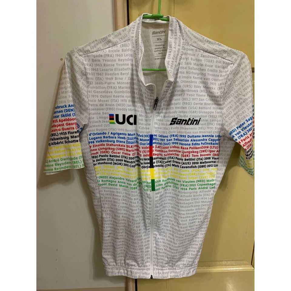 Santini UCI公路世錦賽百年紀念短袖車衣
