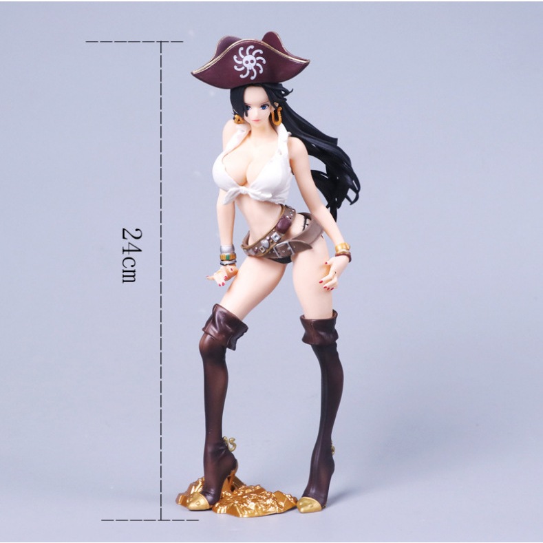 清倉【海賊王】  海盜女帝 船長造型 組立式  模型 玩具 PVC 24cm