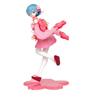 TAITO Re:從零開始的異世界生活 雷姆 櫻花ver 景品 豬帽子模型玩具