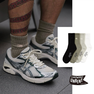 【nnmstore】🚩UNBENT 24SS Knitted Embroidered Logo Socks 薄毛巾襪