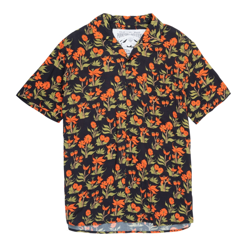 【POLeR】ALOHA SHIRT 夏威夷衫 / 柔軟涼感嫘縈襯衫