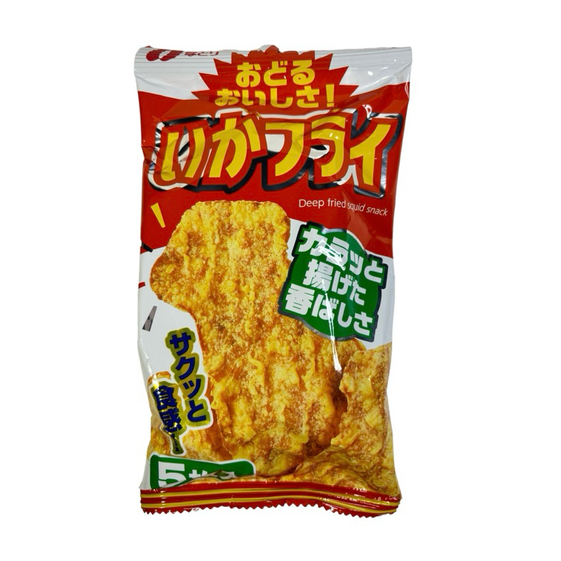 現貨 日本 7-11 炸魷魚餅乾 5枚入