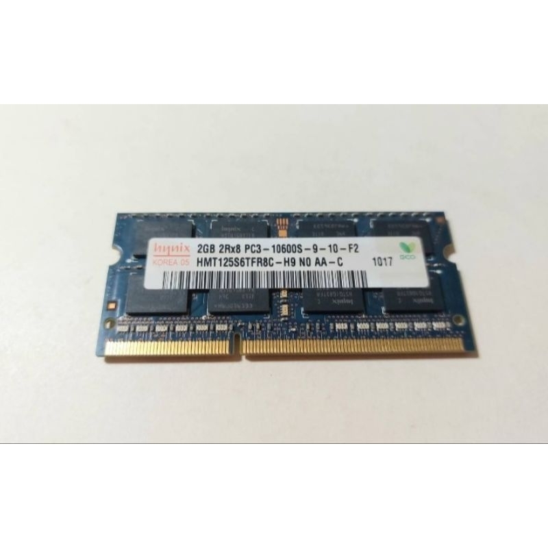 免運店家 筆電 二手良品 記憶體  海力士 DDR3 2G 2RX8 10600S