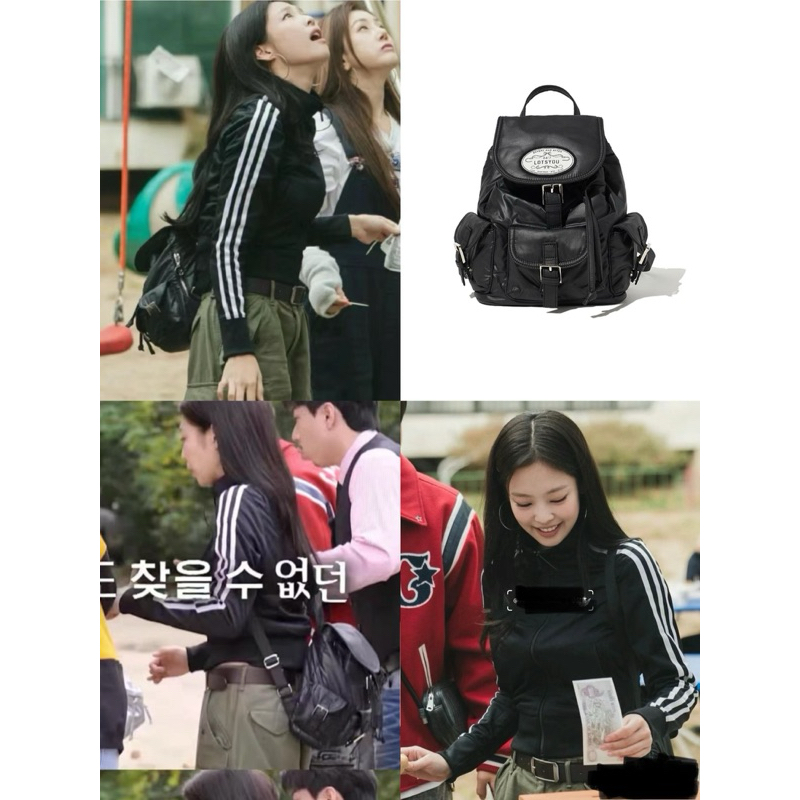 Jennie 公寓404綜藝同款後背包 LOTSYOU韓國小眾品牌