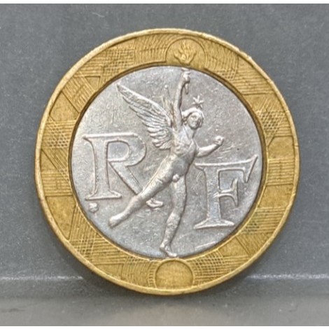 幣1123 法國1990年10法郎硬幣