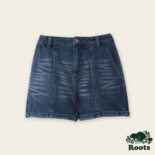 【Roots】 女裝- 牛仔短褲