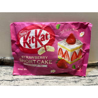 日本帶回 雀巢 kitkat 期間限定 威化餅 草莓蛋糕 巧克力