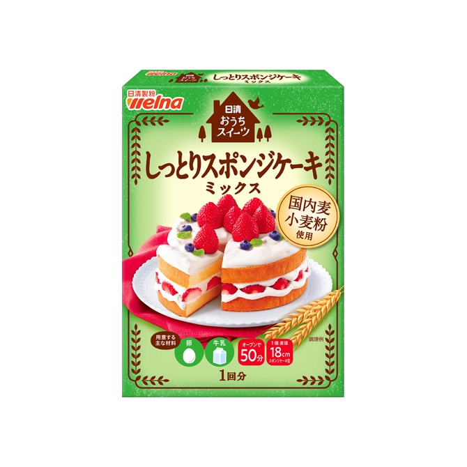 日本製 日清手作海綿蛋糕粉 蛋糕粉 生日蛋糕 蛋糕預拌粉 烘培麵粉 低筋麵粉 200g