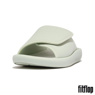 【FitFlop】iQUSHION 可調整式防水涼鞋-女(灰綠色)