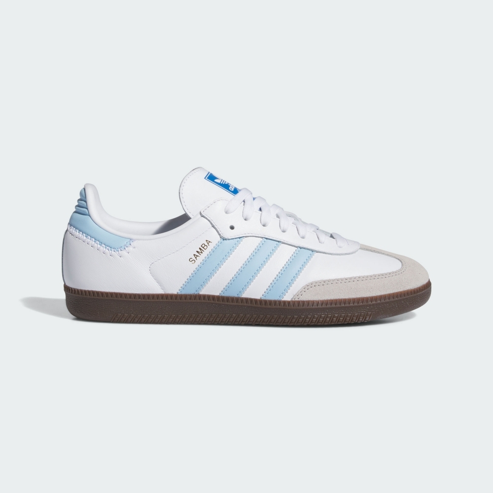 ADIDAS ORIGINALS SAMBA 復古 白色 雲朵藍 粉藍 休閒鞋 JI2003 限量發售 現貨